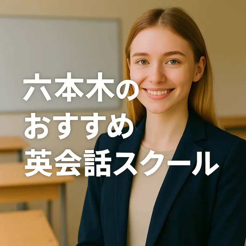 六本木のおすすめ英会話スクールの画像バナー