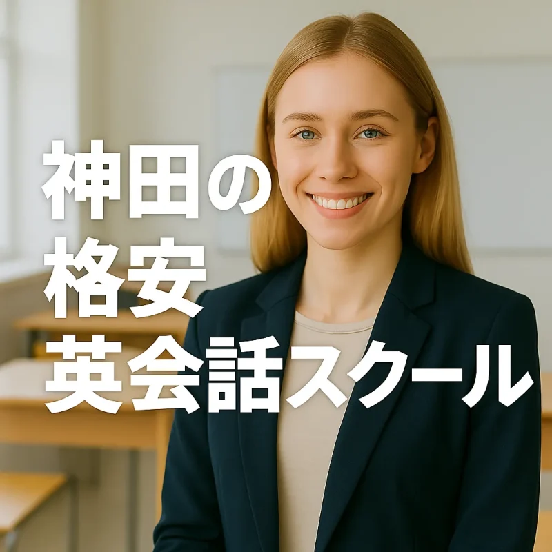 神田の格安英会話スクールのバナー画像