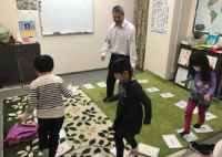 郡山校のこども英会話の様子